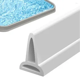 Bath Mats Bathroom Waterproof Strip Shower Threshold Water Dam Collapsible Splash Guard Dry Wet Separation Retaining Supply