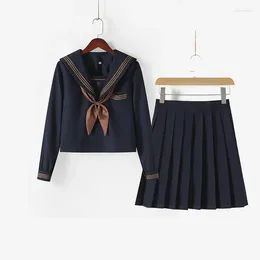 Clothing Sets Cyanosis Orthodox College Style Japanese And Korean Student Uniform JK Anime Cosplay Sailor Class Top Skirt