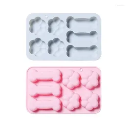 Baking Moulds 2024 Kitten's Claw Bone Silicone Mould Rice Cake Decoration Mould Cream Drop Glue Chocolate