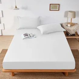 Pillow Spring Summer Soft Fitted Sheet 90/120/150/180/200cm Mattress Dust Cover Non Slip Elastic Rope Bed Sheets And Bedding