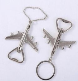 Airplane Opener Aircraft Keychain Beer Openers Plane Shape Beer Opener Keyring Birthday Wedding Party Gift Airplane Keychain Opene1338863