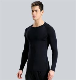 Fashion Basketball Shirt Men Compression Top Gym Fitness Running T Shirt Sportswear Long sleeves Gym Jogger clothing wear Plus6086953