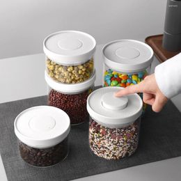 Storage Bottles Nut Biscuit Jar Grain Transparent Sealed Bottle Kitchen Seasoning Grains Moisture-Proof Fresh-Keeping Tea Tank