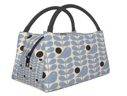 Custom Orla Kiely Early Bird Bags Men Women Warm Cooler Insulated Lunch Boxes for Work Pinic or Travel 2207112144258