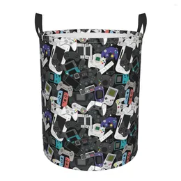 Laundry Bags GAMER CONTROLLER ALL Dirty Basket Waterproof Home Organiser Clothing Kids Toy Storage