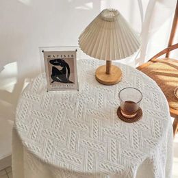 Table Cloth White Tablecloth Japanese Tea Cloth_AN3589