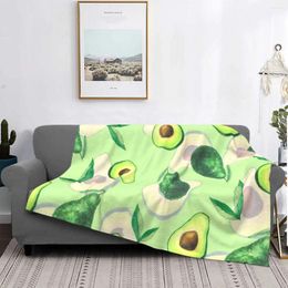 Blankets Avocado Indulge In Luxurious Warmth And Chicness On-The-Go With The Softness Windproof Skin-Friendly Travel-Friendly Blanket