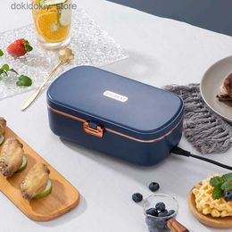 Bento Boxes 900ml Electric Lunch Box Water Free Heatin Bento Box Portable Rice Cooker Thermostatic Heatin Food Warmer For Office 220V L49