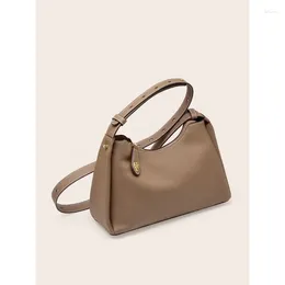Shoulder Bags 2024 High End Genuine Leather Bag Cross Women's Simple And Fashionable Underarm Grand