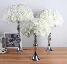 Silk flower ball artificial DIY all kinds of flowers heads wedding decoration wall el shop window table accessorie three size9057388