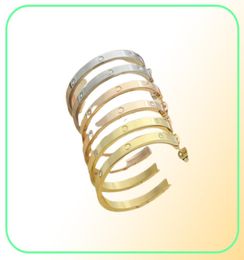 Klassiker Circle Designer Hoop Ohrringe Fashion Love Ohrringe für Frauen Hochwertige Edelstahl -Plattierung 18K Gold Schmuck26622754633820