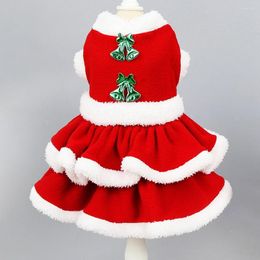 Dog Apparel Christmas Dress Winter Warm Pet Clothes Tree Coat Cute Cosplay Up Costume For Small Medium Dogs Cats