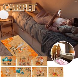 Carpets Brand Household Carpet Car Pumpkin Letter Print Indoor Floor Mat Rectangle Footcloth Faceless Doll For Bedroom Sitting Room