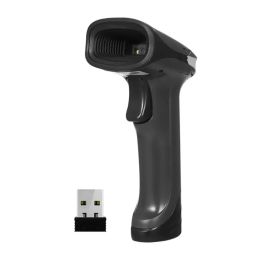 Scanners 2.4G Wireless Barcode Scanner Powerf Decoder Chip Accurate Identification For Supermarket Store Warehouse Drop Delivery Compu Ot2U4