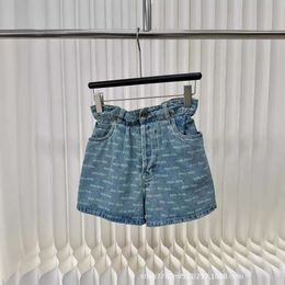 Basic & Casual Dresses Mm24 Spring/summer Classic Letter Printed Vital Girl Flower Bud Jeans, Shorts, Pants