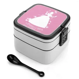 Dinnerware A Dream Is Wish... Bento Box Student Camping Lunch Dinner Boxes Wish Your Heart Makes Walt Princess