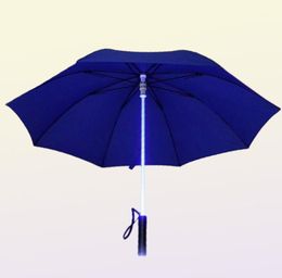 Umbrellas LED Light Saber Up Umbrella Laser Sword Golf Changing On The ShaftBuilt In Torch Flash 20217284754
