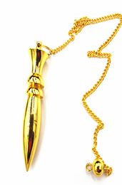 pendulum pendant Metal spirit divination frequency modulation solid brass men and women lucky hand spirit swing chain spirit pendu8549637