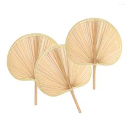 Decorative Figurines Cattail Fan Wall Fans Decor Banana Leaves Weaving Farmhouse Chinese Hand Handmade Cooling For Wedding Decors