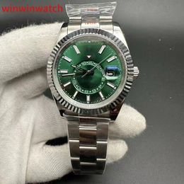 Brand AAA automatic Steel case 41mm green dial fashion watch