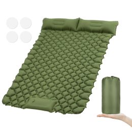 Pads Camping Sleeping Pad Mat Ultralight Iatable Mattress in Tent Hiking Trekking Portable Travel Folding Bed Air Pad