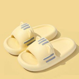 platform low cartoon pattern kid women sandals designer slides free shipping shoes loafers rubber slides slippers outdoor beach flat trainers sandles