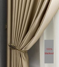 Curtain Gold Side Screening Ready s Thermal insulated For Living Room Bedroom Luxury Fat Effects Window Treatment J0727301i5642037