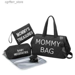Diaper Bags Mommy Handbag Pregnant Woman Diaper Mother Large Capacity Bag Mommy Baby Stroller Bag Baby Care Travel Bag Mommy Diamond Bag L410
