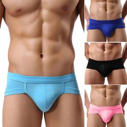 Underpants Men Briefs Sexy Trunks Underwear Shorts Bulge Pouch Soft