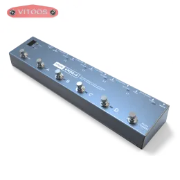 Cables Vitoos Vmps4 Loopswitcher Isolated Power Supply Built in Pedal Channel Switch Guitar Bass Effect Program