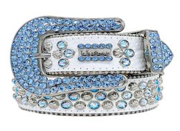 Belt 2022 Designer Simon Belts for Men Women Shiny diamond belt white cintura uomo boosluxurygoods 0004158382