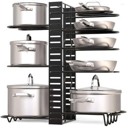 Kitchen Storage Pans Organiser Rack 3 DIY Methods Heavy Duty Metal Pots Lids Holder