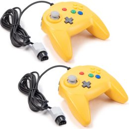 Gamepads 2 Pack Classic 64 Controller Game pad Joystick for N64 Plug Play (Non PC USB Version) (Joystick from Japan)