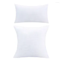 Carpets 30x50/45x45cm Soft Polyester Decorative White Striped Pillow Inserts Inner Filling Padded Cushion Stuffer