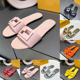 Designer Sandals Slippers For Womens Ladies Fashion Luxury Slides claquette luxe cut out room outdoor sliders summer woman beach shoes mules sandale foot