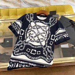 oversize t shirt summer short sleeve Tshirt designer mens polo shirt men and women hip hop pullover tee high quality cotton letter jacquard top