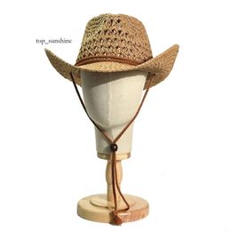 bucket hat Panama Soft Handmade Cowboy Straw Hat Summer Men Women Outdoor Travel Beach Hats Unisex Solid Wide Brim Sun Cap Fedora 240309