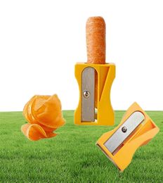 Carrot Peeler Cucumber Curler Vegetable Peeler Slicer Cucumber Peeler Shaver Radish Pencil Sharpener Melon Planing Fruit6971774