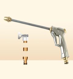 High Pressure Garden Watering Gun Car Washing Water Auto Hose Nozzle Spray Cleaning Accessories Equipments4368034