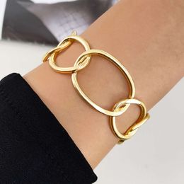 Personalised C-shaped Hollow Splicing with Adjustable Opening for Women's Minimalist and Cool Style Best Friend Bracelet