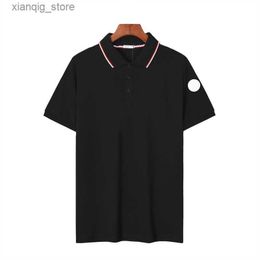 Men's Polos Designer Polo Shirts Men Luxury Polo Casual Mens T Shirt Snake Bee Letter Print Embroidery Fashion High Street Man Tee M-3XL L49