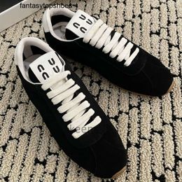 Miui Mivmiv Fashion casual shoes Designer fashion board shoes delicate formal shoes Light breathable sneakers running shoes retro simple