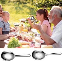 Spoons Stainless Steel For Cooking Large Serving Heat Insulated Durablee Handle Multifuntional Kitchen Utensils Set