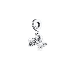 Married Couple Dangle Charms Original Beads for Jewellery Making 925 Sterling Silver Jewellery Fit Bracelets necklace DIY for Women gi5048150