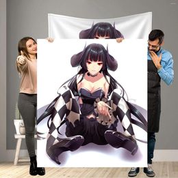 Tapestries Hentai Anime Poster Tapestry Demon Girl Lingerie Monster Sexy Adult Harem Doujin Animation Merch Wall Hanging