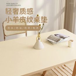 Table Cloth Ins Mat Student Desk Pad Waterproof Leather Oil Computer Mouse_AN2084