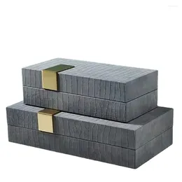 Jewellery Pouches Leather Box Exquisite Double To Store European Style Multi Functional Organiser Storage Holiday Gifts