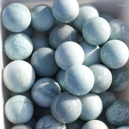 Decorative Figurines 1 Kg Natural Amazonite Stone Spheres Healing Crystal Balls