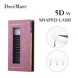 DeceMars 5D W Shaped Eyelash Extension 12lineTray 240415