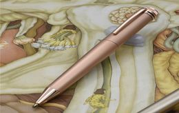 Great Inherit Collection Luxury Pens Metal Ballpoint pen Stationery office school supplies with M Brands write designer Ball pen8938513